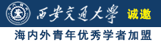 操粉色的逼诚邀海内外青年优秀学者加盟西安交通大学